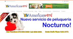 Desktop Screenshot of americanpetspanama.com